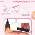 thumbnail image 3 of Funda rígida transparente con cierre, bolsa de plástico, bolsa de maquillaje transparente, 3 of 7