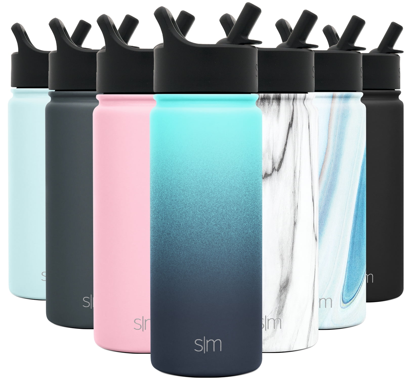 Simple Modern 18 oz Summit Water Bottle with Straw Lid Gifts for