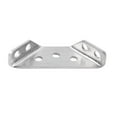 thumbnail image 1 of Stainless Steel Corner Brace | Trapezoidal Furniture Connector for Cabinets, Shelves & Tables – 3-Sided Fixed Support with Rounded Edges, 1 of 8