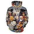 thumbnail image 4 of Looney Tunes Cartoons Hoodie 3D Print Pullover Hooded Long Sleeve Sweatshirts Tops Blouse with Pocket for Mens Womens, 4 of 7
