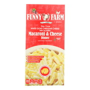 Funny Farm Macaroni & Cheese Dinner - White Goat Cheddar with Jalapeno - Case of 12 - 6 oz