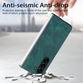 thumbnail image 6 of SaniMore for Samsung Galaxy Z Fold 5 5 (7.6" 2023) Case, Wireless Charging Built-in Tempered Film Protector, Slim Lihtweight Hinge Protection Shockproof Anti-drop Shell, Green, 6 of 11