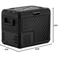 thumbnail image 6 of Car Refrigerator, RV Refrige with 12/24V DC & 110-240V AC, Portable Freezer Electric Compressor Cooler For Car, RV, Camping, Travel, Fishing, Outdoor or Home Use, 6 of 9