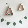 thumbnail image 3 of Rainbow Wooden Building Blocks Stacker Nesting Ornaments Children's Play Room Game Toys Home Wall Decoration, 3 of 6