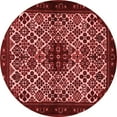 thumbnail image 1 of Ahgly Company Indoor Round Persian Red Traditional Area Rugs, 3' Round, 1 of 4
