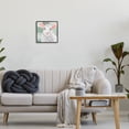 thumbnail image 3 of Stupell Industries Happy Lamb Portrait Animals & Insects Painting Black Framed Art Print Wall Art, 12 x 12, 3 of 9