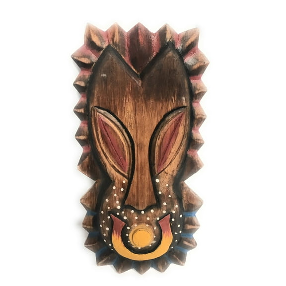 Tiki Shield Mask 12" Plaque - Pop Art Culture | #dpt512830