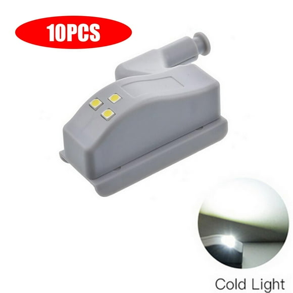 EGNMCR Cups 5PCS Universal LED Under Cabinet Light Cupboard Inner Hinge Lamp Kitchen Light Hinged light