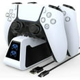 thumbnail image 1 of axGear Chargeur de Manette PS5 pour Playstation 5 DualSense Charge Rapide, 1 of 8