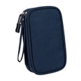 thumbnail image 4 of GROWTH TANK Travel Cable Organizer Electronics Accessories Organizer for Cord Data Cable Large Navy Blue, 4 of 9