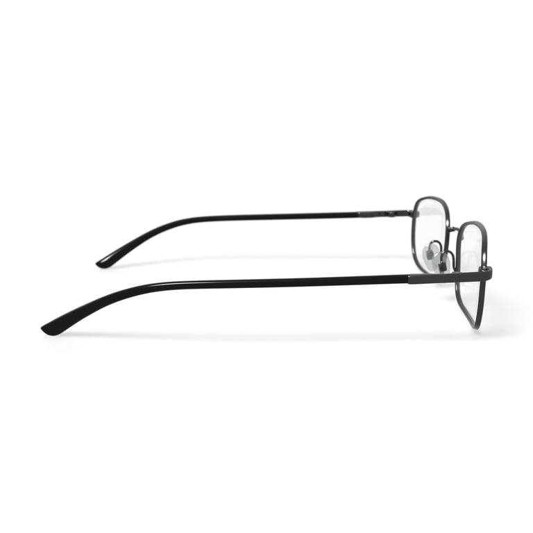 TiFlex Men's T1552 Rectangular Prescription Eyeglasses with Case