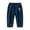 Blue, variant on YTDSCS Boys Cotton Cargo Jogger Pants for Kids Baby 2-10 Years Solid Colour Casual Trousers Spring Fashion Embroidery Sweatpants