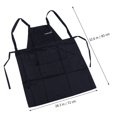 thumbnail image 4 of EeaseMX Delantal impermeable para peluquero de mascotas, sin mangas, para trabajo, para hombre y mujer (negro), 4 of 8