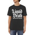 thumbnail image 4 of Liquid Death T-Shirt Casual Tee Shirts For Men, 4 of 6