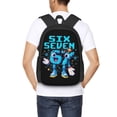 thumbnail image 5 of Six Seven Emojis Backpack Fashion Travel Backpack Laptop Backpack Simple And Large Capacity Backpack 16.5 Inch, 5 of 9