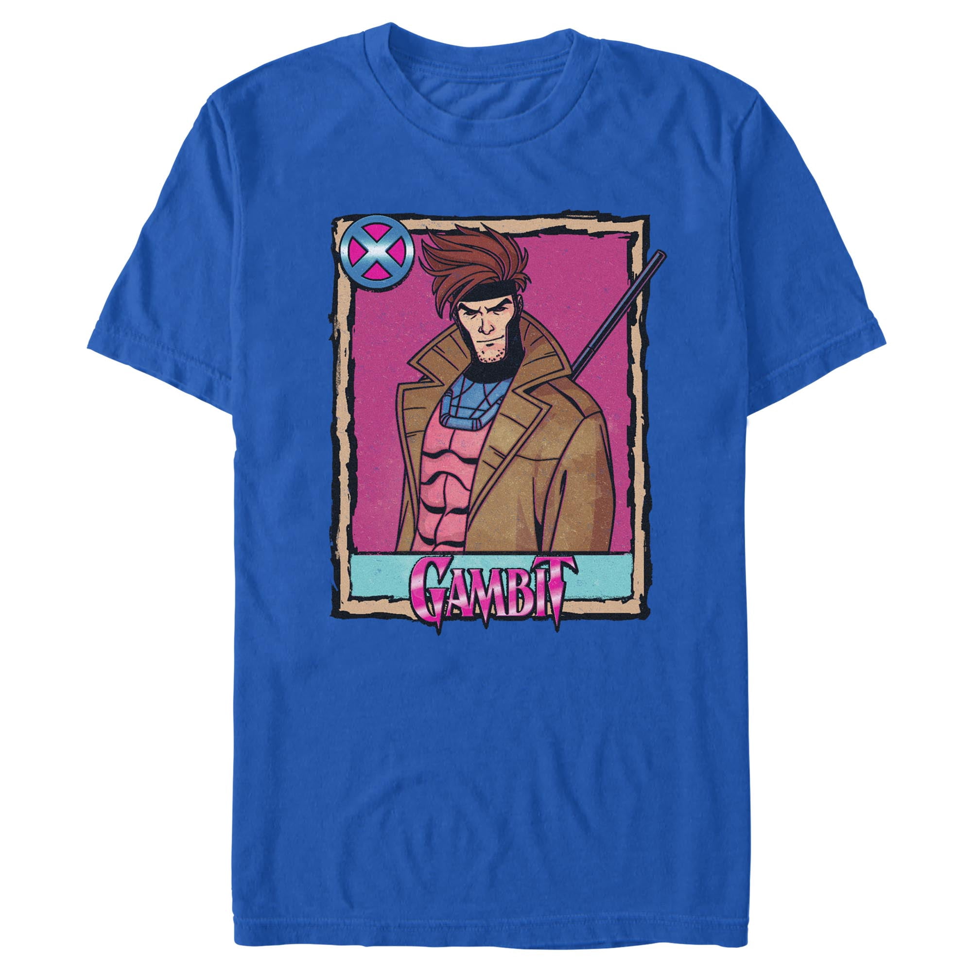 Men's Marvel X-Men '97 Gambit Polaroid Graphic T-Shirt