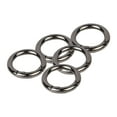 thumbnail image 1 of 5 Pcs Mousquetons Pinces à Pression Alliage Polyvalents Anneaux à Ressort Modernes Boucles Gris Foncé 19 mm, 1 of 8