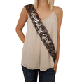 thumbnail image 3 of Girlz Nights Stylish Birthday Sash Lace Black Birthday Party, 3 of 6