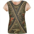 thumbnail image 1 of Halloween Commando Ranger Costume All Over Womens T Shirt Multi SM, 1 of 2