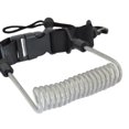 thumbnail image 2 of Spiral Coil Cable Anti-lost Camera Flashlights Safety Leash for Diving Snorkelling Surfing Kayaking, 2 of 7
