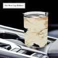 thumbnail image 5 of 20oz Stainless Steel Tumbler with Straw, Double Wall Insulated Travel Tumbler Black Cat in Ink, 5 of 8