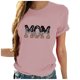 thumbnail image 1 of Blusa suelta estampada con cuello redondo y manga corta para mujer OAVQHLG3B Store  lin121212, 1 of 5