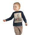 thumbnail image 3 of Brooklyn Bridge New York Urban Wanderlust Toddler Long Sleeve Tee, 3 of 4
