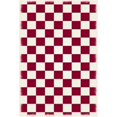 thumbnail image 1 of Aspen Brands RUG6R46 4 x 6 ft. Diamond European Design Rug - Red & White, 1 of 2