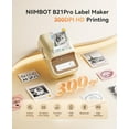 thumbnail image 4 of NIIMBOT B21 Pro HD Photo Printer Label Maker Machine, NEW Upgrade !300 DPI ! Sticker Printer Thermal Labeler for Business Home Office Organization,White, 4 of 9