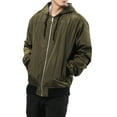 thumbnail image 3 of Ma Croix Men's Lightweight Windbreaker Hooded Winter Jacket Performance Packable Jacket Water Resistant Shell, 3 of 6