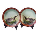 thumbnail image 2 of Zeckos Pair of 10 inch Diameter Ceramic Duck Decorative Plates, 2 of 3