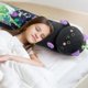 thumbnail image 5 of Mewaii-almohada larga de gato de peluche, almohada corporal Kawaii, muñeco de peluche suave y cómodo para la piel para adultos, niños y niñas, color negro, 5 of 5