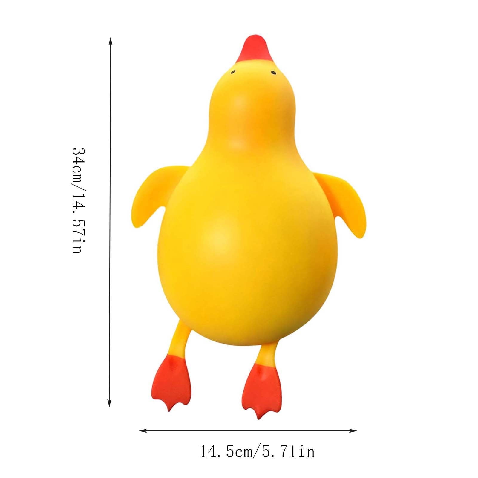 Stretchy Stress Relief Balls-Soft Slow Rising, Large Ducks Squeeze Ball Squishies Fidget Toys for Adults Party Favors Birthday Gifts