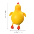 thumbnail image 3 of Large Duck Shaped Stress Ball, Slow Rising Stretchy Anxiety Relief Fidget Toy, Funny Squeeze Ball for Adults Teens, 3 of 6