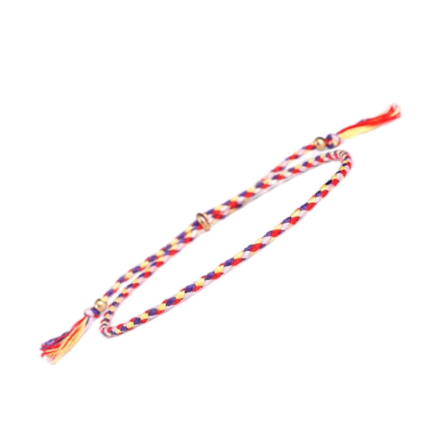 Qarigey trenzada, accesorio de decoración de moda, accesorios de joyería, adorno de mano, pulseras de hilo ajustable, regalo de cumpleaños Ropa, zapatos y accesorios Miscelánea tipo 5 Qarigey AP009512-05