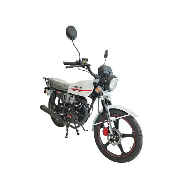 Motocicleta ISLO TRIP 150 150CC Motor 4 tiempos 5 velocidades Blanca