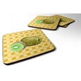 thumbnail image 1 of "Treasures Kiwi on Basketweave Decorative coasters, 3.5, Multicolor" Caroline's Treasures BB7231FC, 1 of 1