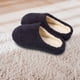thumbnail image 5 of Zapatillas de casa de felpa Zapatillas de piso Slip-slip Zapatos cómodos para el hogar Gruesos Azul 44 45 Yuyangstore Zapatillas de casa, 5 of 8