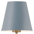 thumbnail image 2 of XAV-B9302-VG-BL Crystorama Lighting Xavier - 2 Light Chandelier In Modern Style-15 Inches Tall and 42 Inches Wide-Vibrant Gold/Blue Finish, 2 of 7