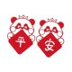 thumbnail image 5 of Pegatinas decorativas para puertas, Año Nuevo Chino 2025, Año de la Serpiente, decoración de pared, primavera Bendición del panda, 5 of 9