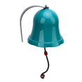 thumbnail image 1 of Campana Colgante, Niños Al Aire Campana De Juego Con Sonido Fuerte Crujiente, Juguete De Campana Colgante Montado En La Pared Para Casa De Parque Infantil Swing Set, 1 of 7
