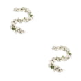 thumbnail image 2 of Advancent Flores artificiales de Sakura, vid colgante, falsa, decoración de techo, planta de seda, jardín, decoración de boda, blanco Blanco 2Conjunto, 2 of 6