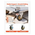 thumbnail image 3 of Platform Truck 2000lbs Capacity - Heavy Duty Steel Flatbed Cart Dolly, 3 of 9