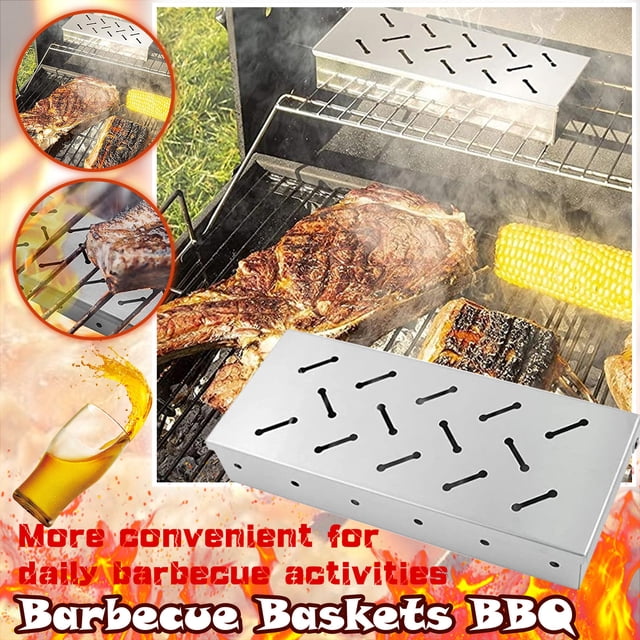 Cqxid Rack Under $10 Stainless Meat Steel Tool Case Barbecue Thick Box Kitchen,Dining & Bar