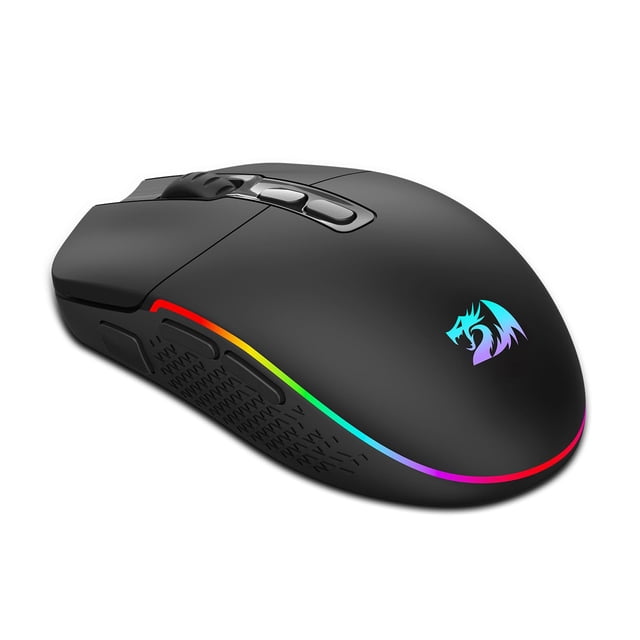 Mouse gamer inalámbrico Redragon M719-WL RGB 24000 DPI