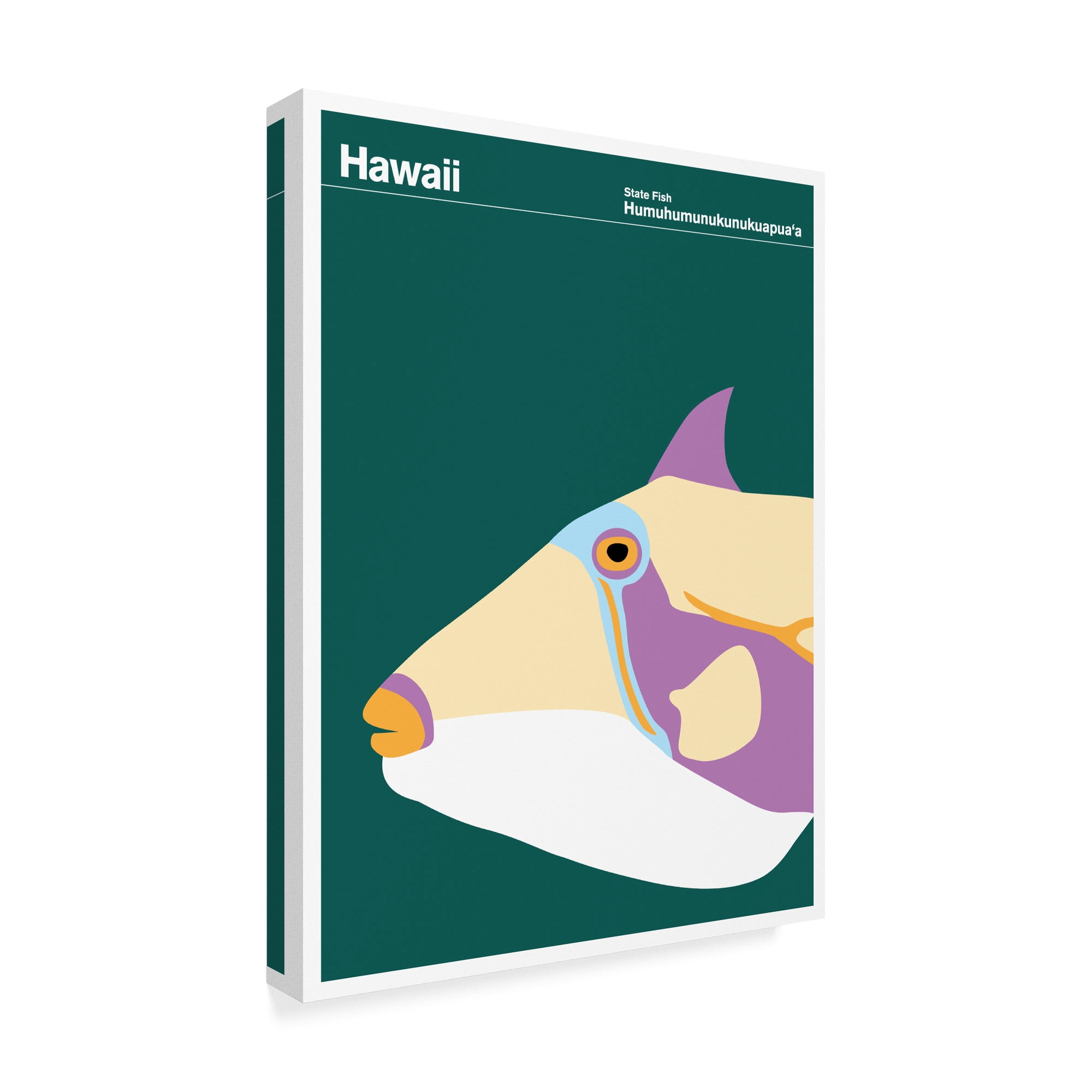 Trademark Fine Art 'Fish Hawaii' Canvas Art by Print Collection - Artist