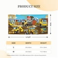 thumbnail image 5 of Salouo Different Construction Site Vehicles Pattern Holiday Banner Outside Party Decoration Banner (1PC) Festival Supplies Fit for Birthday Parties & Celebrations & Chrismas-Small, 5 of 8