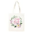 thumbnail image 2 of Visland Team Bride Cotton Linen Tote Bag Bridesmaid Gift Bags Bridal Shower Gift Party Wedding, 2 of 6