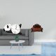 thumbnail image 2 of Reloj De Pared Con Forma De Panda, Decoración Moderna Y Adorable Para El Hogar, Ideal Para La Sala De Estar. Sofá En Miniatura, Sillón Individual, Modelo DIY, Accesorio De Mobiliario En, 2 of 8