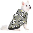 thumbnail image 2 of Haiem Panda With Crown And Stars for Winter Dog Hoodie Sweatshirts with Pockets Warm Dog Clothes for Small Dogs Chihuahua-Small, 2 of 7